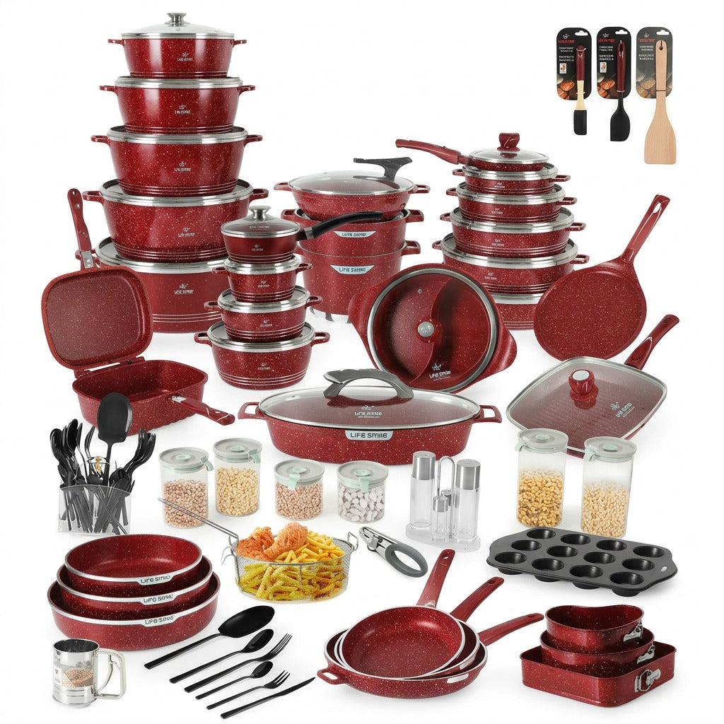 Set Premium Uk 134 Piece Cooking & Kitchenware