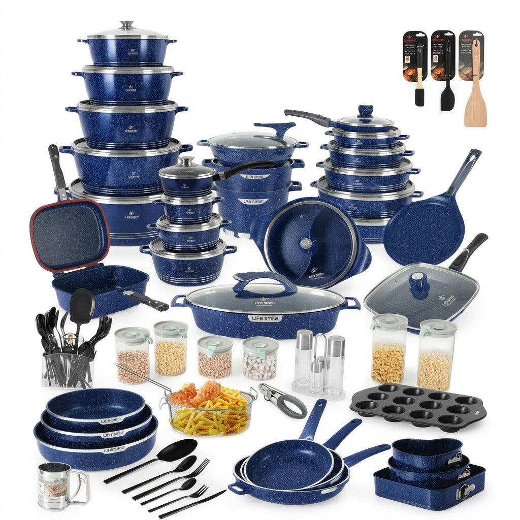 Set Premium Uk 134 Piece Cooking & Kitchenware