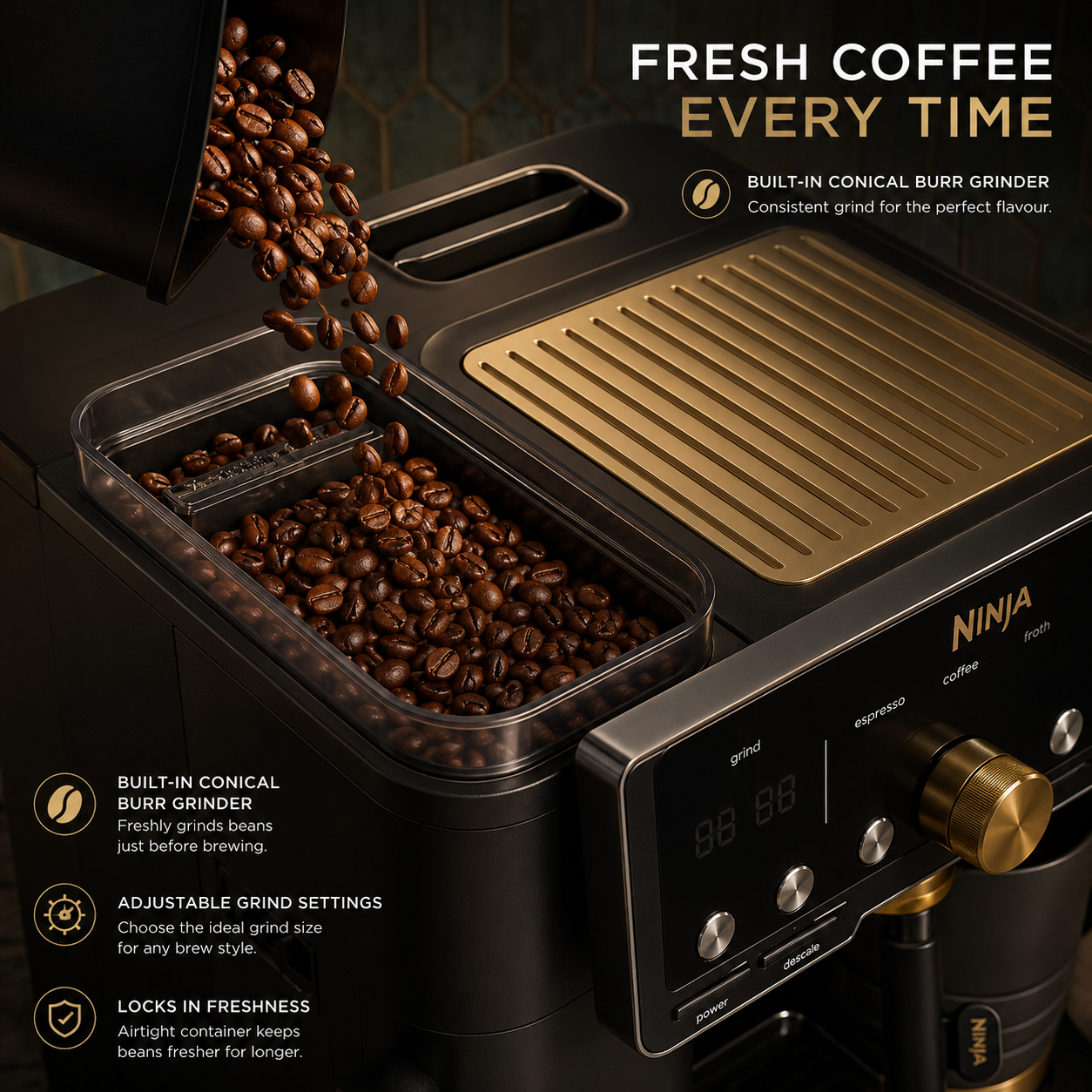 Premium Bean-to-Cup Coffee Machine