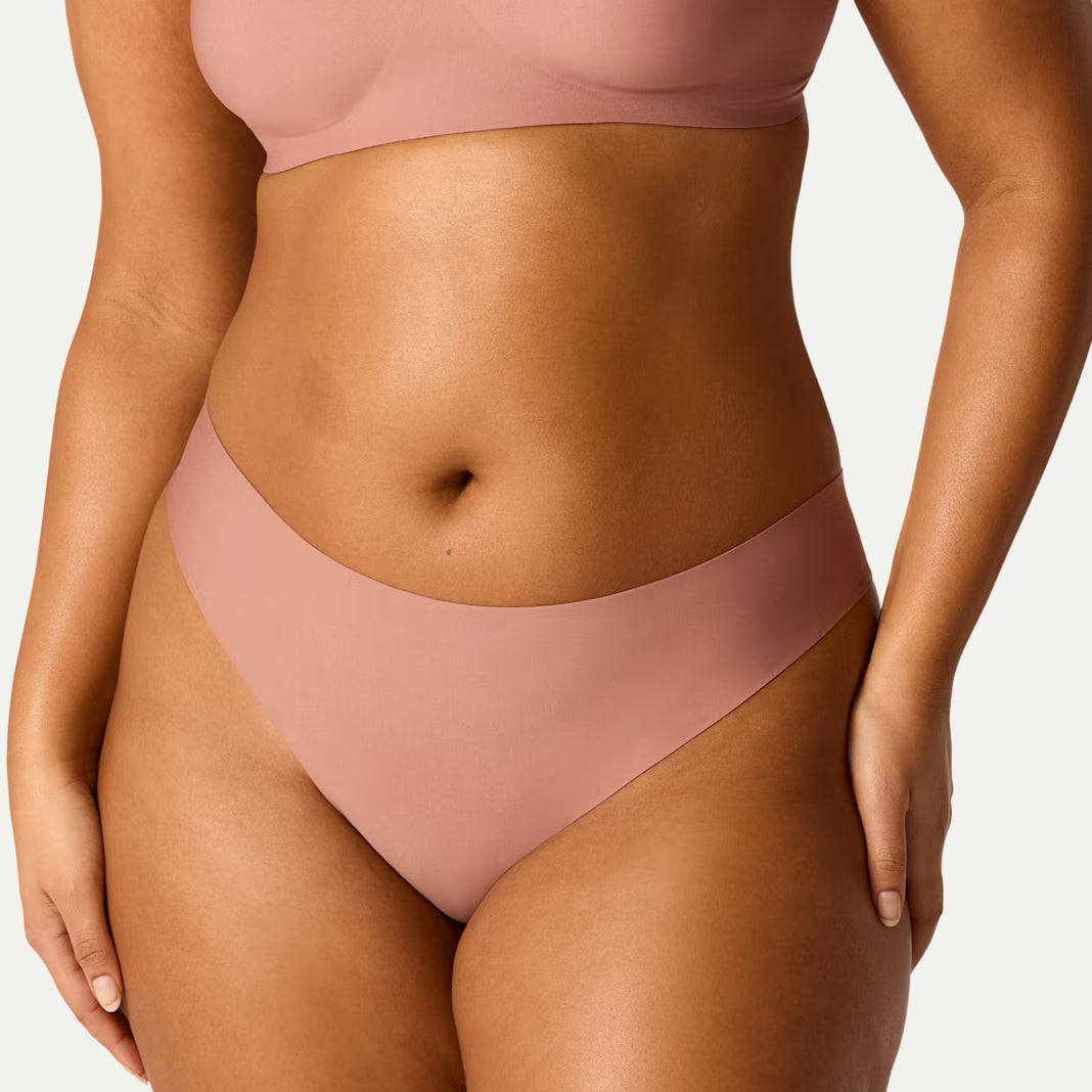 Seamless No Show Thong