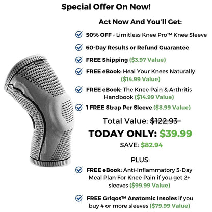 Limitless Knee Pro™ — Instant Knee Relief & Daily Support