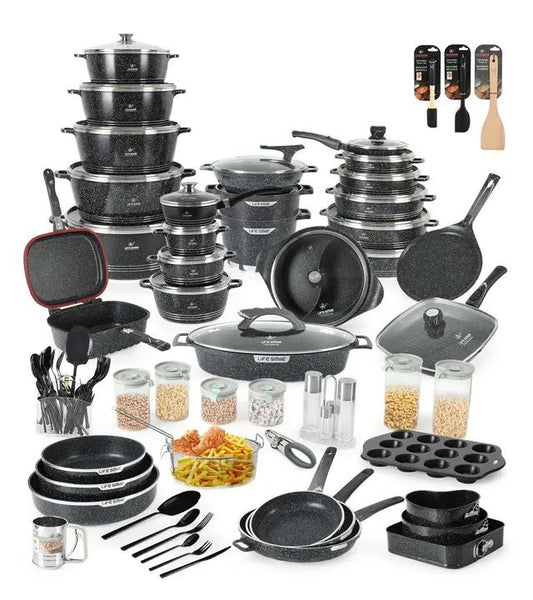 Set Premium Uk 134 Piece Cooking & Kitchenware