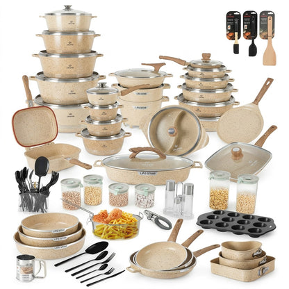 Set Premium Uk 134 Piece Cooking & Kitchenware