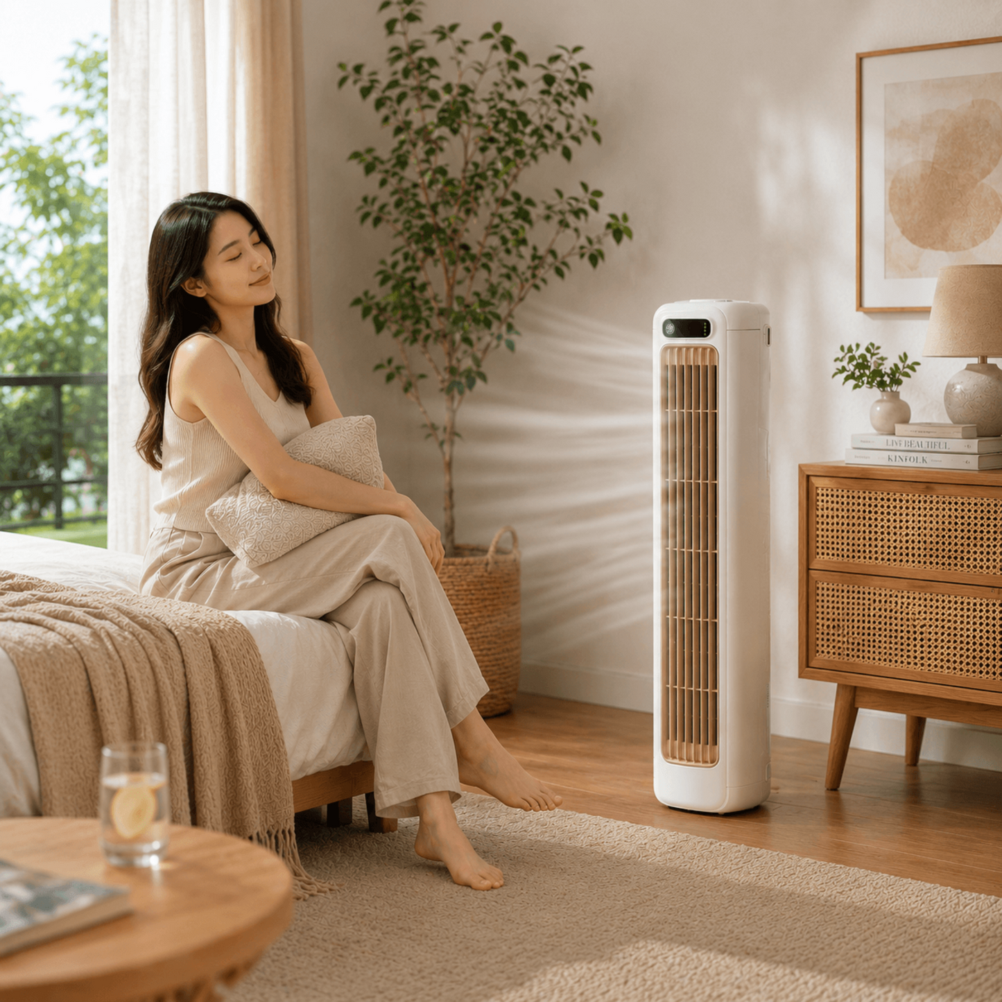 Portable Desktop Cooling Fan | Quiet Personal Air Cooler