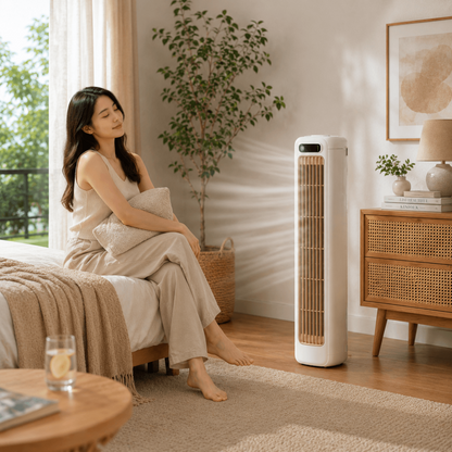 Portable Desktop Cooling Fan | Quiet Personal Air Cooler