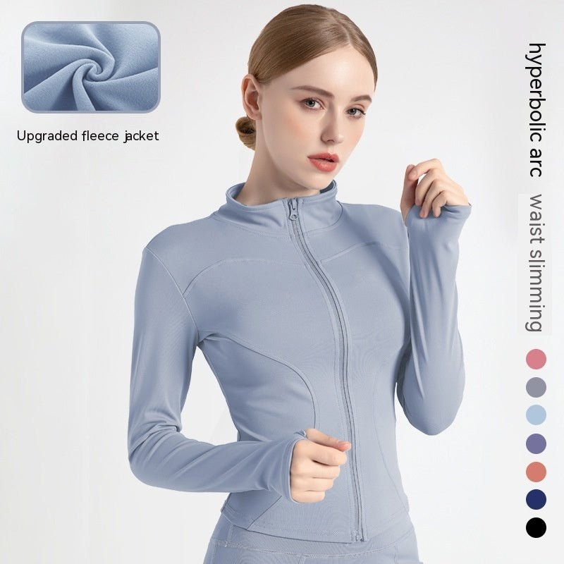 LONG SLEEVE SEAMLESS SPORTS JACKET