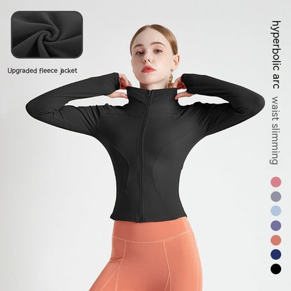 LONG SLEEVE SEAMLESS SPORTS JACKET