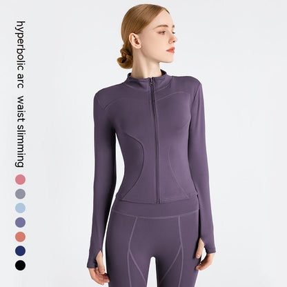 LONG SLEEVE SEAMLESS SPORTS JACKET