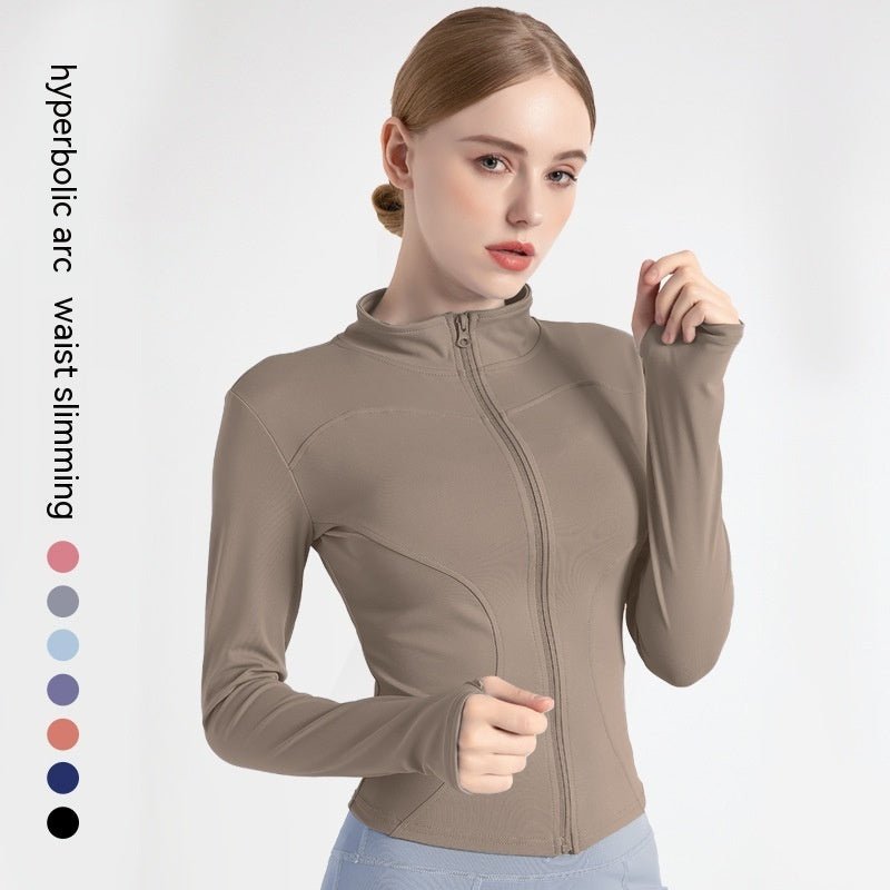 LONG SLEEVE SEAMLESS SPORTS JACKET