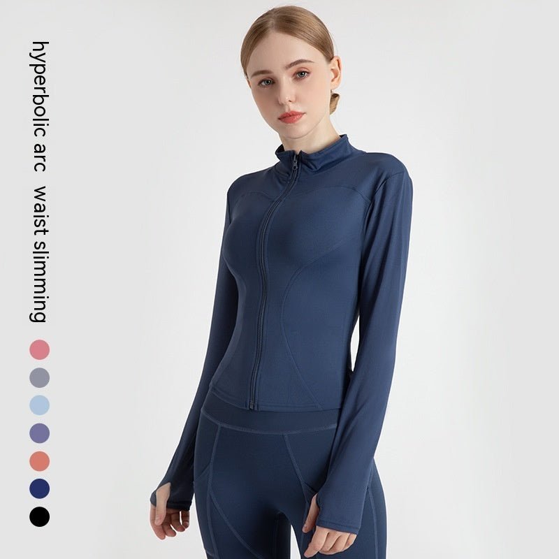 LONG SLEEVE SEAMLESS SPORTS JACKET