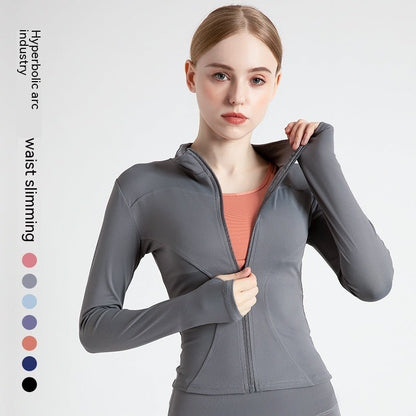 LONG SLEEVE SEAMLESS SPORTS JACKET