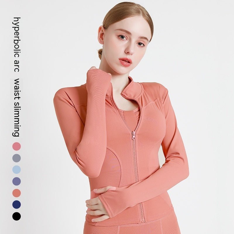 LONG SLEEVE SEAMLESS SPORTS JACKET