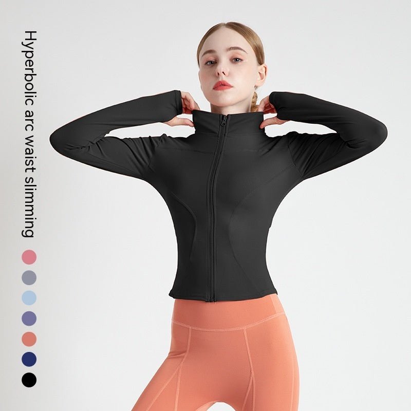 LONG SLEEVE SEAMLESS SPORTS JACKET