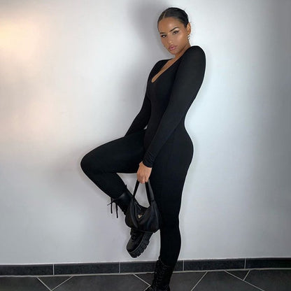 LUNA SCULPTING JUMPSUIT