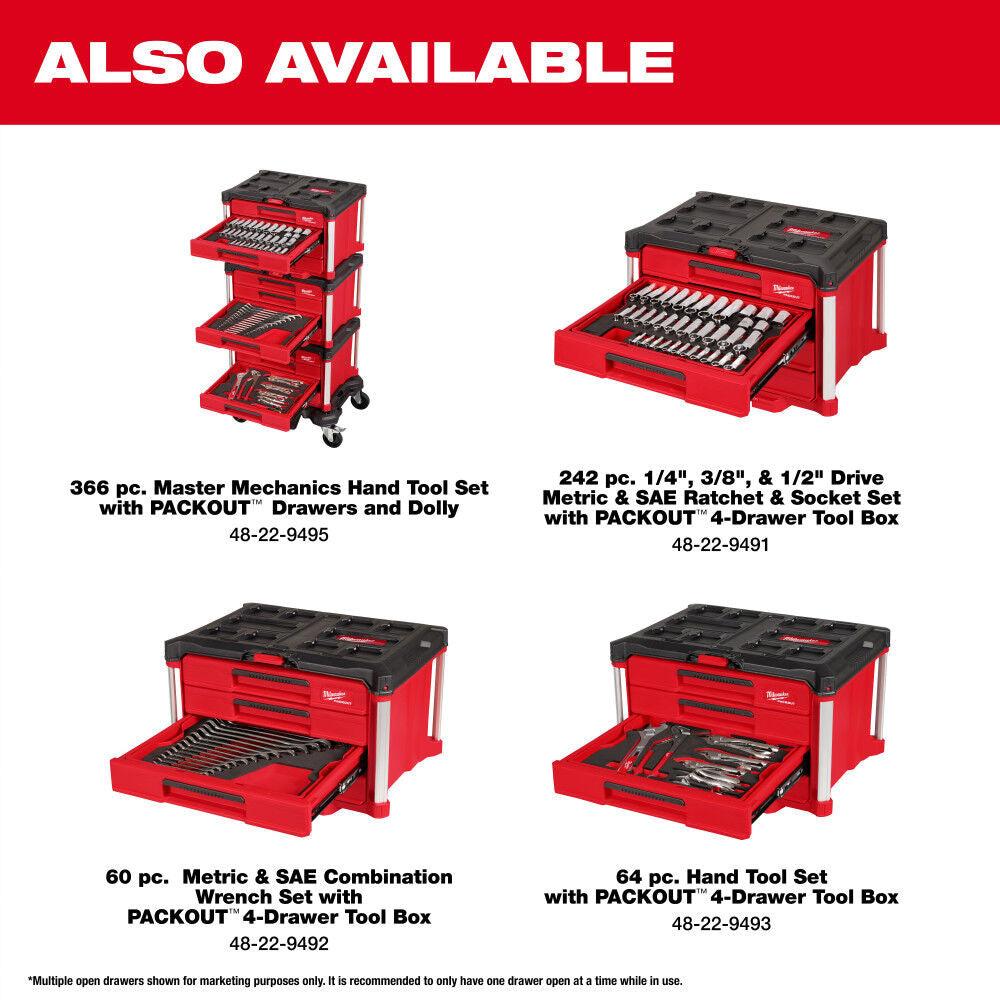 366-Piece Professional Tool Set + Rolling Storage System