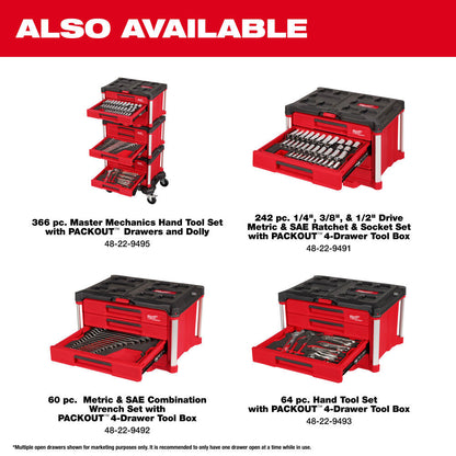 366-Piece Professional Tool Set + Rolling Storage System