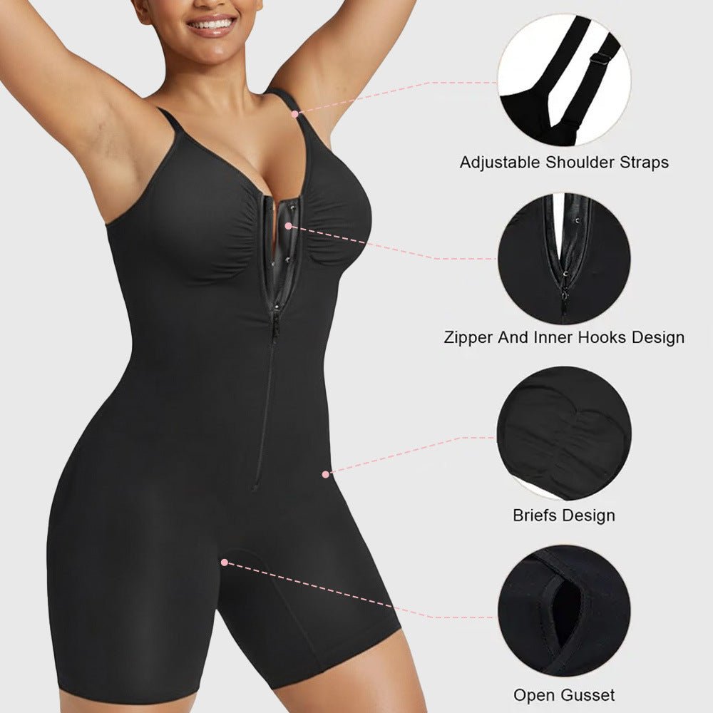 SEAMLESS TUMMY-CONTROL BUTT-LIFTING SHAPEWEAR SUMMER BODYSUIT