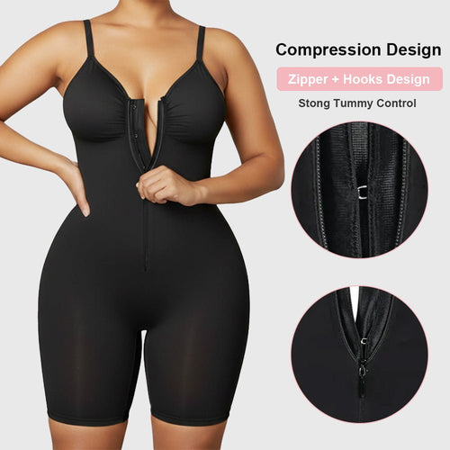 SEAMLESS TUMMY-CONTROL BUTT-LIFTING SHAPEWEAR SUMMER BODYSUIT