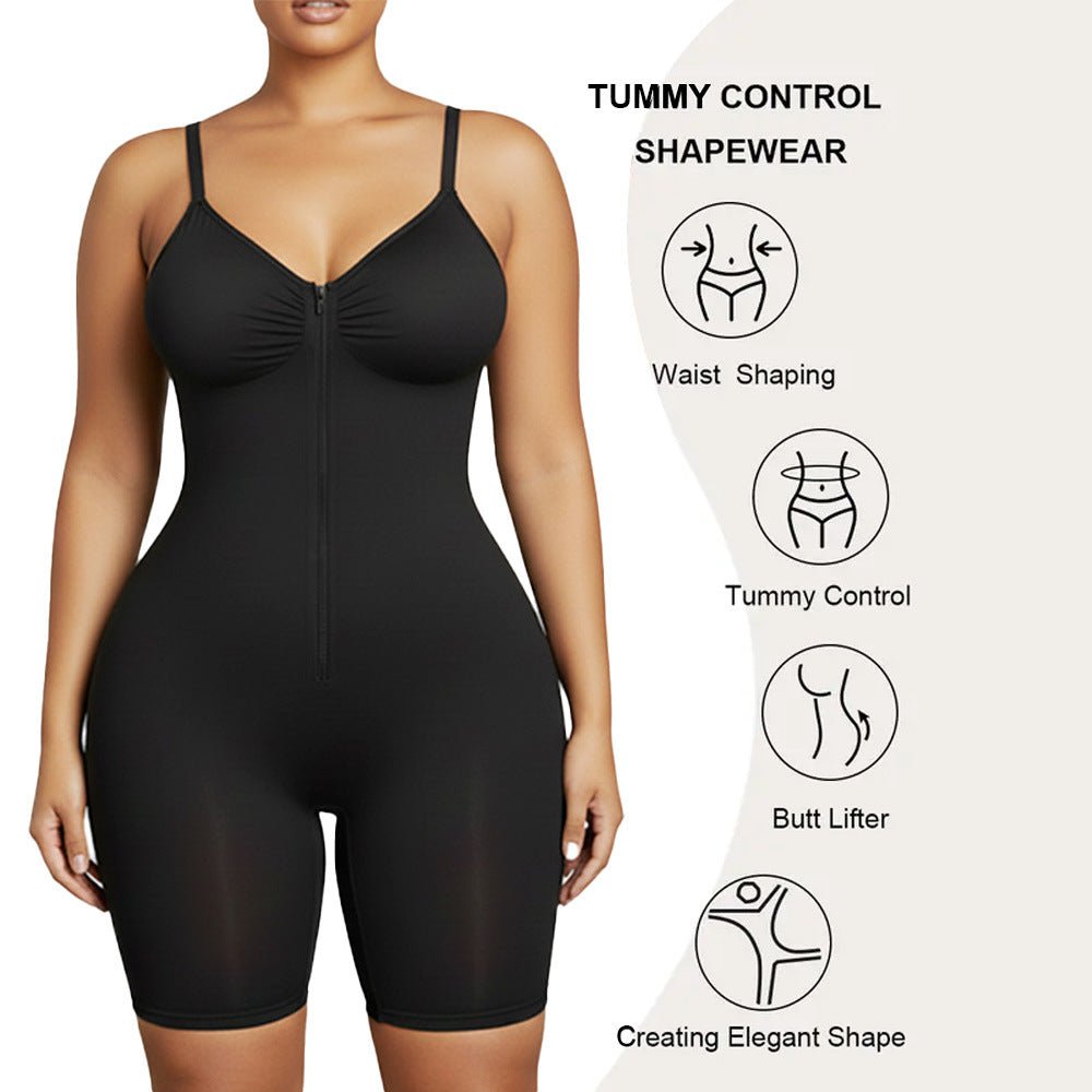 SEAMLESS TUMMY-CONTROL BUTT-LIFTING SHAPEWEAR SUMMER BODYSUIT