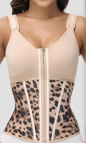 WAIST SHAPEWEAR WITH BRA TUMMY CONTROL GIRDLE WORKOUT SHAPEWEAR WITH ADJUSTABLE SHOULDER STRAP