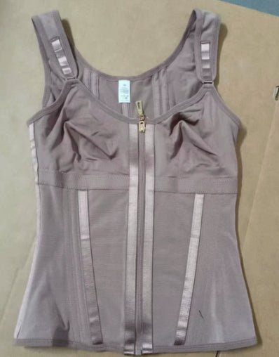 WAIST SHAPEWEAR WITH BRA TUMMY CONTROL GIRDLE WORKOUT SHAPEWEAR WITH ADJUSTABLE SHOULDER STRAP